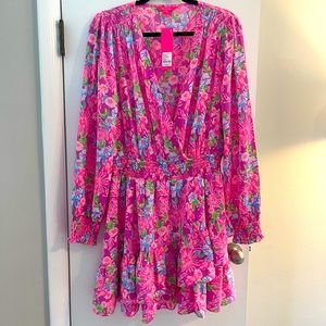 Nwt Lilly Pulitzer Cristiana Stretch Dress Amethyst